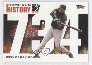2005 Topps - Multi-Product Insert Home Run History Barry Bonds #BB734 - Barry Bonds