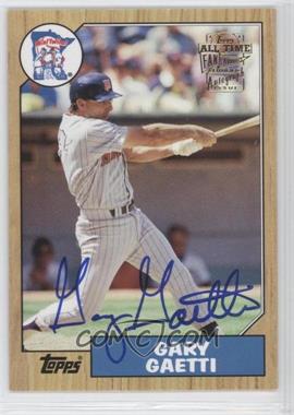 2005 Topps All-Time Fan Favorites - Autographs #FFA-GG - Gary Gaetti
