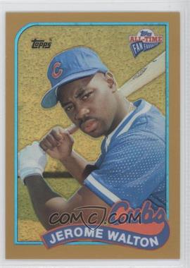 2005 Topps All-Time Fan Favorites - [Base] - Gold Refractor #20 - Jerome Walton /25