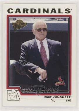 2005 Topps All-Time Fan Favorites - [Base] #107 - Walt Jocketty [EX to NM]