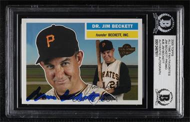 2005 Topps All-Time Fan Favorites - Dr. Beckett #FF-JB - Dr. Jim Beckett [BGS Authentic]