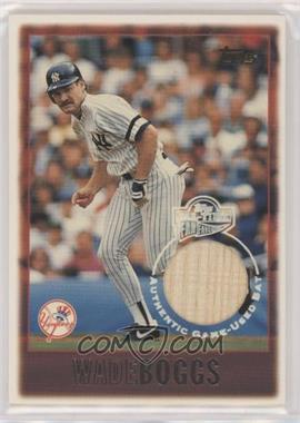 2005 Topps All-Time Fan Favorites - Originals Relics #8 - Wade Boggs (1997) /50