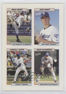 2005 Topps Bazooka - 4 on 1 Stickers #39 - Brad Penny, Jake Peavy, Rondell White, Brad Wilkerson