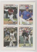 Willy Taveras, Grady Sizemore, Joey Gathright, Carlos Delgado