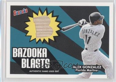 2005 Topps Bazooka - Bazooka Blasts #BB-AG - Alex Gonzalez