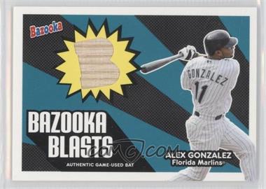 2005 Topps Bazooka - Bazooka Blasts #BB-AG - Alex Gonzalez