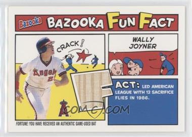 2005 Topps Bazooka - Fun Fact #FF-WJ - Wally Joyner [Poor to Fair]