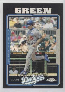 2005 Topps Chrome - [Base] - Black Refractor #142 - Shawn Green /225