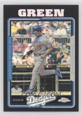 2005 Topps Chrome - [Base] - Black Refractor #142 - Shawn Green /225