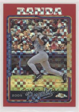 2005 Topps Chrome - [Base] - Red X-Fractor #32 - Joe Randa /25