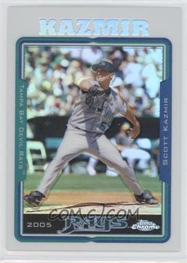 2005 Topps Chrome - [Base] - Refractor #352 - Scott Kazmir