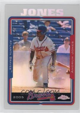 2005 Topps Chrome - [Base] - Refractor #50 - Andruw Jones