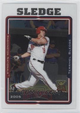 2005 Topps Chrome - [Base] #292 - Terrmel Sledge