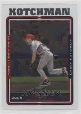 2005 Topps Chrome - [Base] #305 - Casey Kotchman