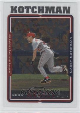 2005 Topps Chrome - [Base] #305 - Casey Kotchman