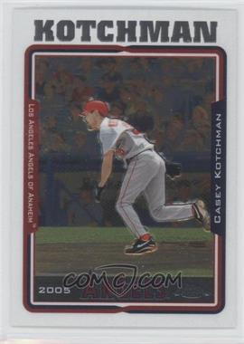 2005 Topps Chrome - [Base] #305 - Casey Kotchman