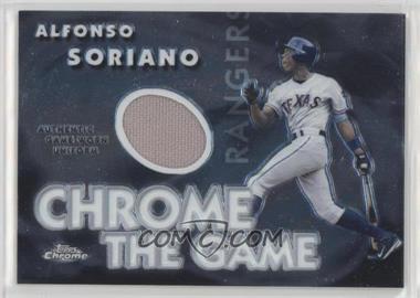 2005 Topps Chrome - Chrome the Game #CGR-AS - Alfonso Soriano