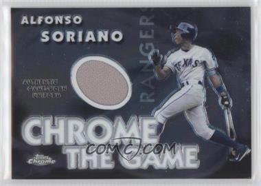 2005 Topps Chrome - Chrome the Game #CGR-AS - Alfonso Soriano