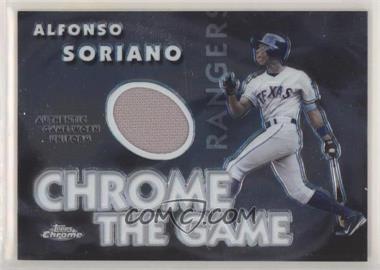 2005 Topps Chrome - Chrome the Game #CGR-AS - Alfonso Soriano