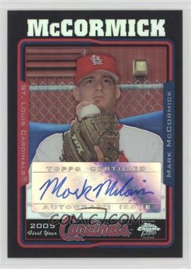 2005 Topps Chrome Update & Highlights - [Base] - Black Refractor #UH233 - Mark McCormick /200