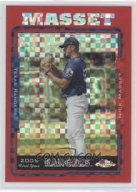 2005 Topps Chrome Update & Highlights - [Base] - Red X-Fractor #UH135 - Nick Masset /65