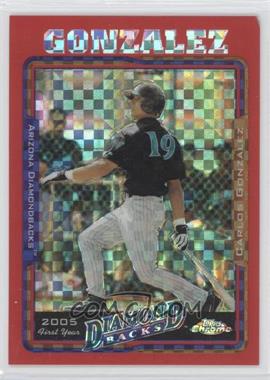 2005 Topps Chrome Update & Highlights - [Base] - Red X-Fractor #UH183 - Carlos Gonzalez /65