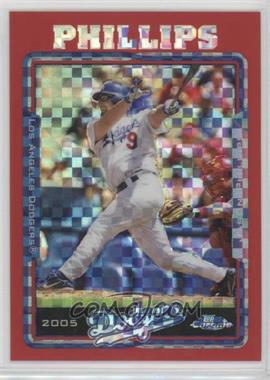 2005 Topps Chrome Update & Highlights - [Base] - Red X-Fractor #UH68 - Jason Phillips /65