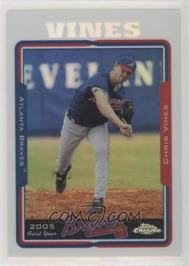 2005 Topps Chrome Update & Highlights - [Base] - Refractor #UH114 - Chris Vines