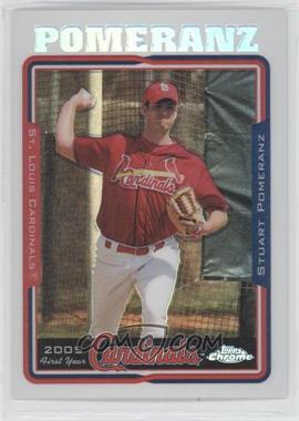 2005 Topps Chrome Update & Highlights - [Base] - Refractor #UH154 - Stu Pomeranz