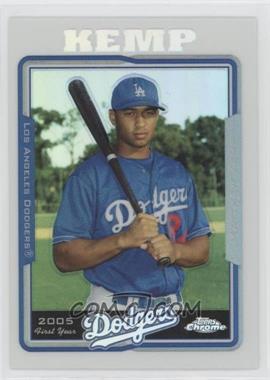 2005 Topps Chrome Update & Highlights - [Base] - Refractor #UH169 - Matt Kemp