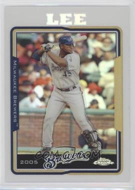 2005 Topps Chrome Update & Highlights - [Base] - Refractor #UH44 - Carlos Lee