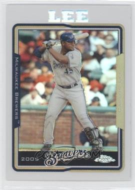 2005 Topps Chrome Update & Highlights - [Base] - Refractor #UH44 - Carlos Lee