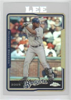 2005 Topps Chrome Update & Highlights - [Base] - Refractor #UH44 - Carlos Lee