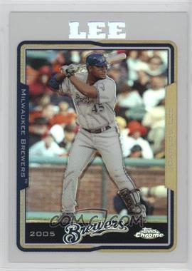 2005 Topps Chrome Update & Highlights - [Base] - Refractor #UH44 - Carlos Lee