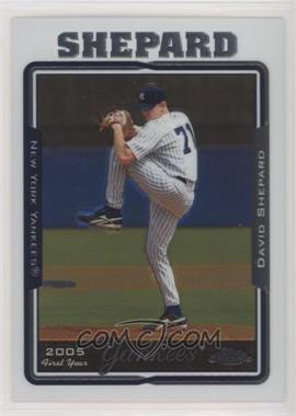 2005 Topps Chrome Update & Highlights - [Base] #UH150 - David Shepard