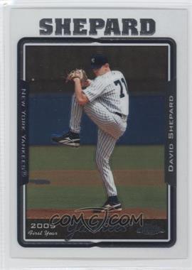 2005 Topps Chrome Update & Highlights - [Base] #UH150 - David Shepard