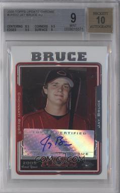 2005 Topps Chrome Update & Highlights - [Base] #UH222 - Jay Bruce [BGS 9 MINT]