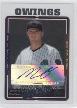 2005 Topps Chrome Update & Highlights - [Base] #UH235 - Micah Owings