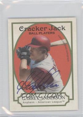 2005 Topps Cracker Jack - Autographs #CJA-GA - Garret Anderson /50