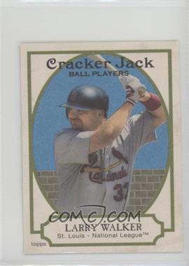 2005 Topps Cracker Jack - [Base] - Mini Blue #226 - Larry Walker /50