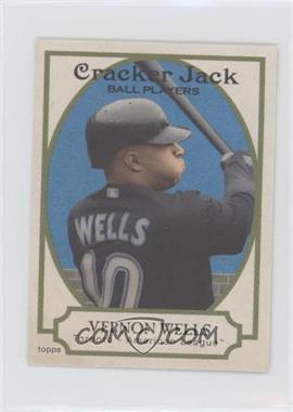 2005 Topps Cracker Jack - [Base] - Mini Blue #43 - Vernon Wells /50