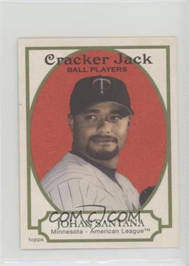 2005 Topps Cracker Jack - [Base] - Mini Red #85.2 - Johan Santana (Portrait)