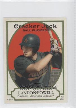 2005 Topps Cracker Jack - [Base] - Mini Stickers #164.2 - Landon Powell