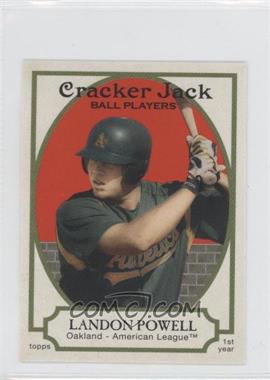 2005 Topps Cracker Jack - [Base] - Mini Stickers #164.2 - Landon Powell