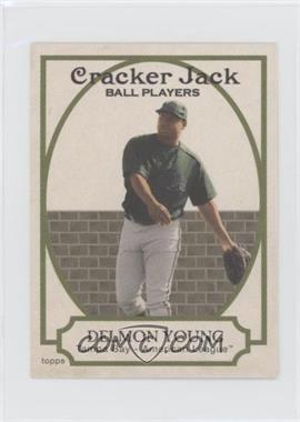 2005 Topps Cracker Jack - [Base] - Mini White #184 - Delmon Young /1