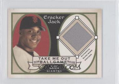 2005 Topps Cracker Jack - Take Me Out to the Ballgame Relics #TO-BB - Barry Bonds