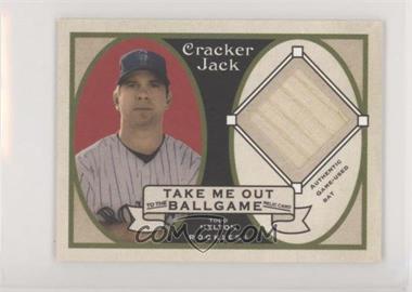 2005 Topps Cracker Jack - Take Me Out to the Ballgame Relics #TO-TH - Todd Helton