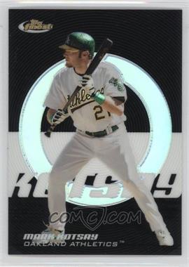 2005 Topps Finest - [Base] - Black Refractor #136 - Mark Kotsay /99