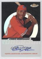 Autographs - Chris Roberson #/99