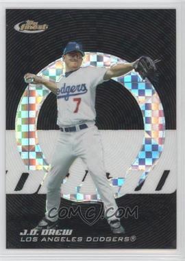 2005 Topps Finest - [Base] - Black X-Fractor #23 - J.D. Drew /25